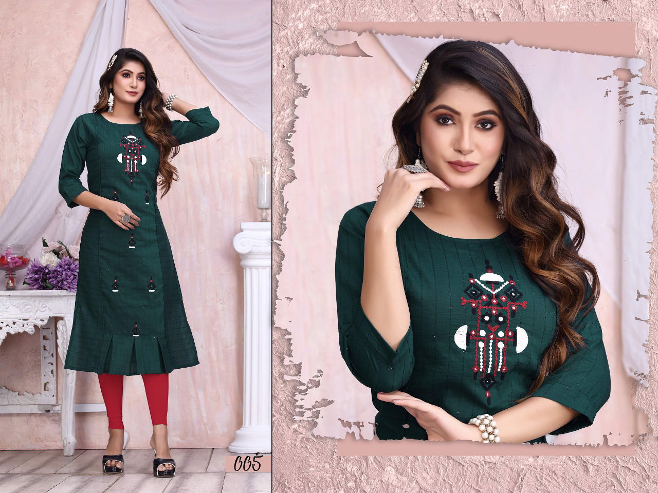 Kanha krishna Wholesale Designer Kurtis Catalog